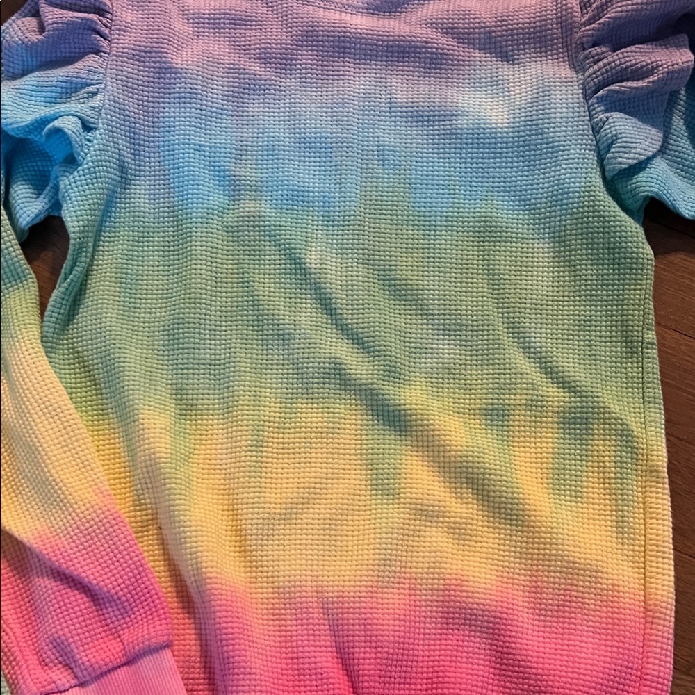 Lola + The Boys Rainbow Ombre Girls Matching Set Size 10 - Picture 5 of 5